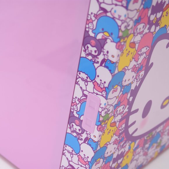 NIB Hello Kitty & Friends Mini Fridge Sanrio Cutesy Core Pink Aesthetic Cooler - Picture 4 of 14